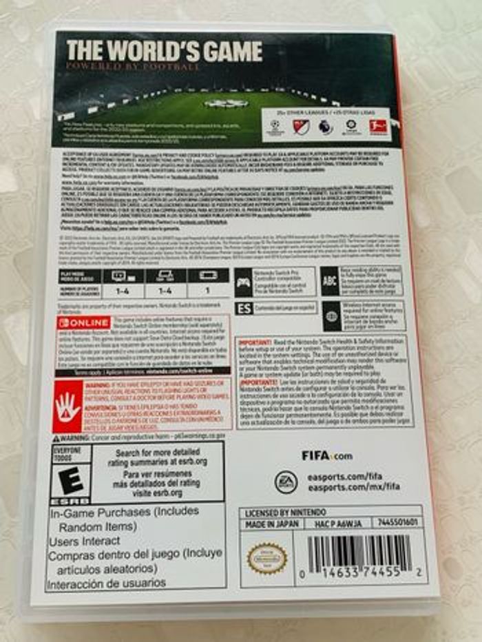 Jeu switch fifa 23 - photo numéro 3