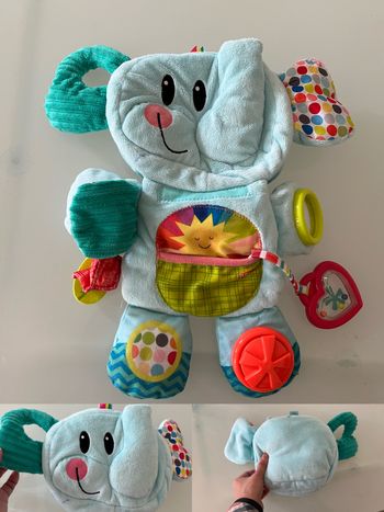 Peluche d’activités éléphant fisher price