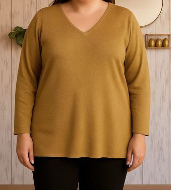 Pull Or pailleté femme 46/48