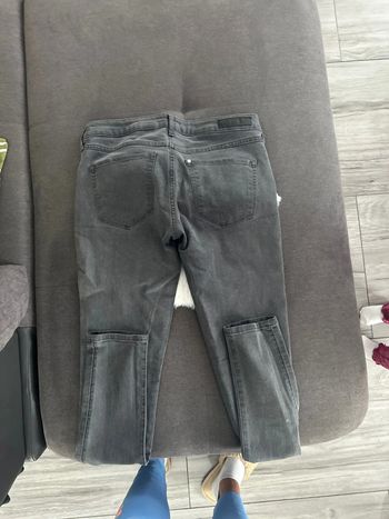 Jean Skinny gris