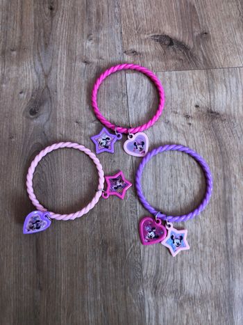 Lot de 3 bracelets Minnie