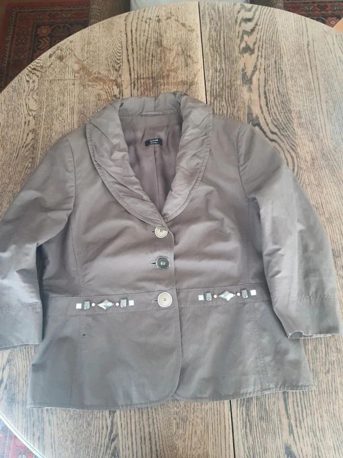 Magnifique Blazer marron Basler neuf fr 44 be 42 - photo numéro 19