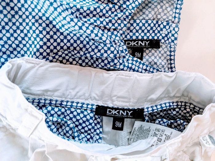 Ensemble printemps été short tunique bébé fille DKNY - photo numéro 3