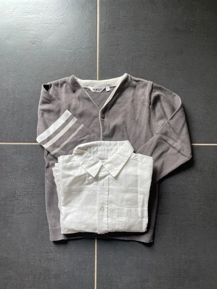 Ensemble Chemise gilet