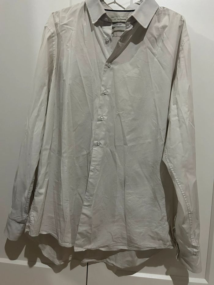 561 - chemise blanche oversize