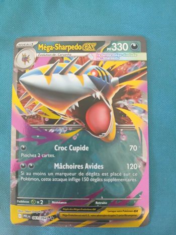 Mega sharpedo flammes fantasmagoriques 61/94