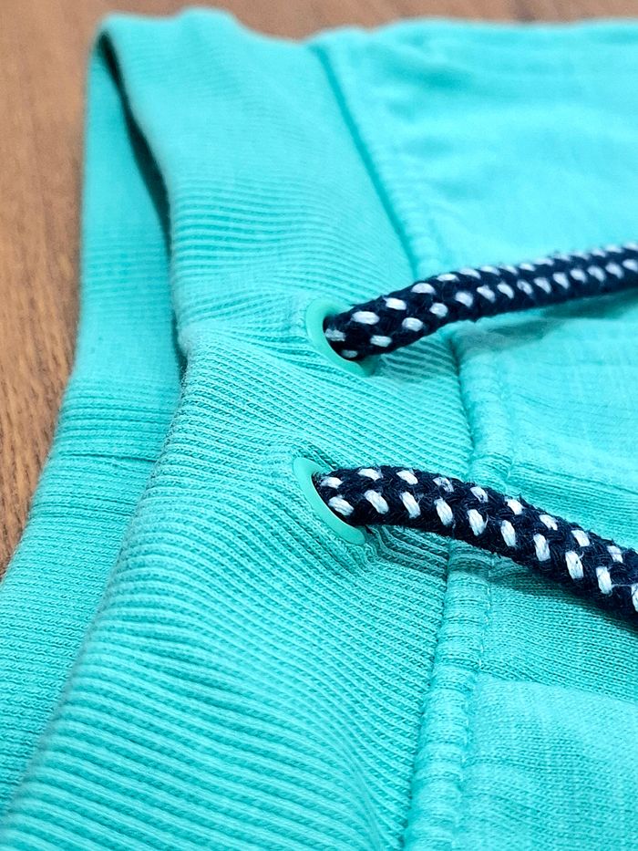 Short enfant garçon DPAM Du Pareil Au Même – 24 mois / 2 ans – bleu turquoise palmier - photo numéro 4