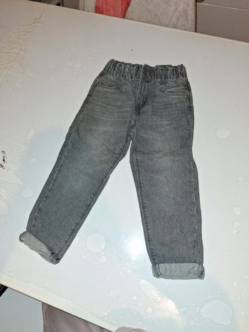 Jeans mom fille