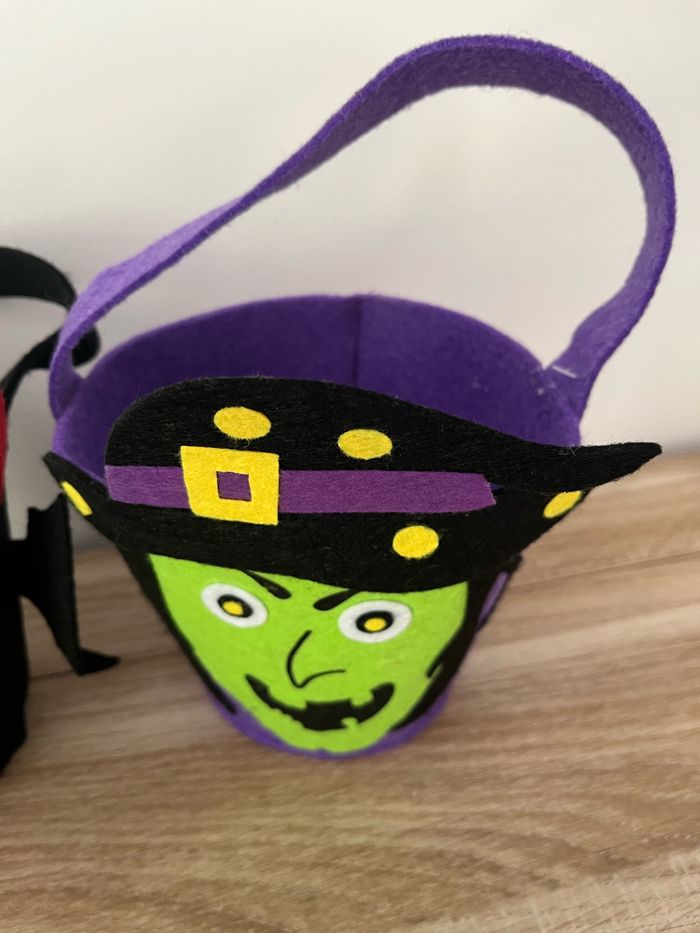 Paniers feutrine Halloween - photo numéro 3