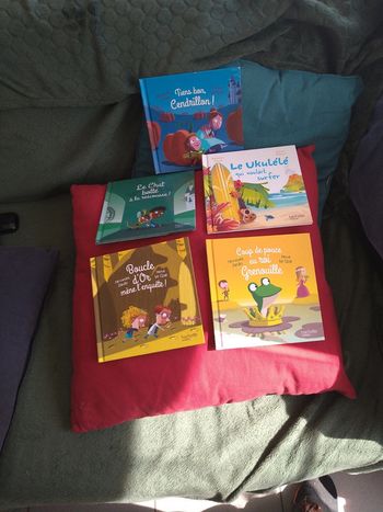Lot de 5 livres mc Donald's