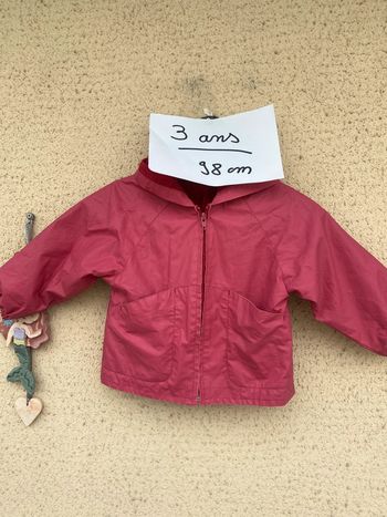 Veste parka k-way pluie