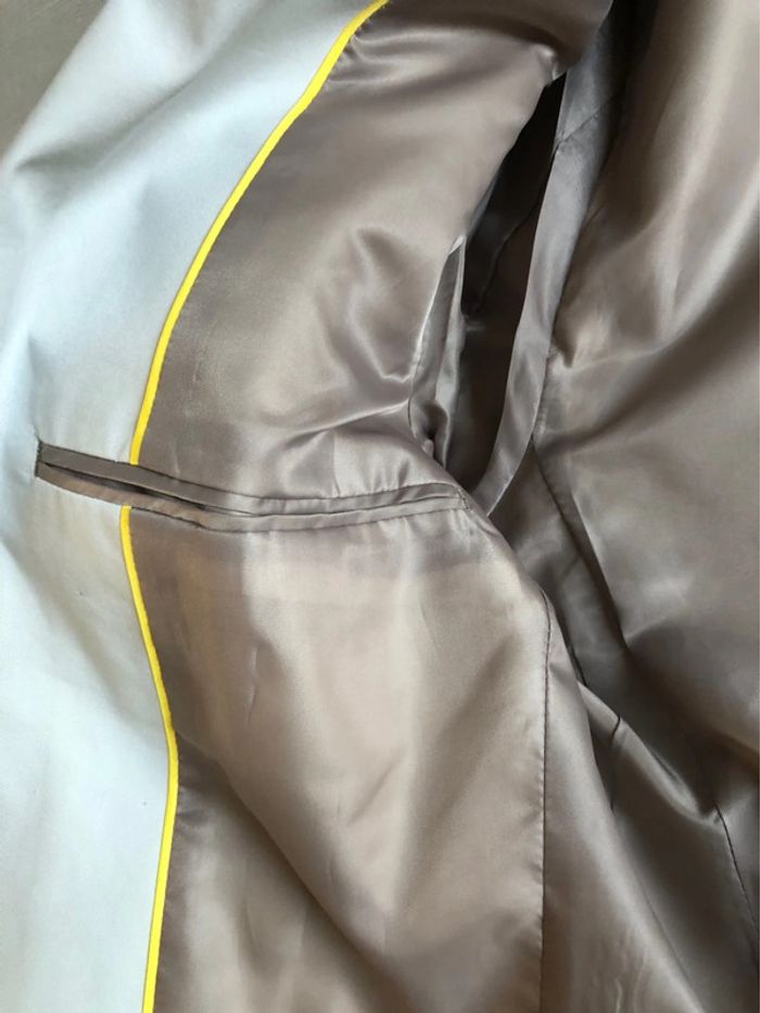 Veste blanche H&M T 50 portée 1 fois - photo numéro 9