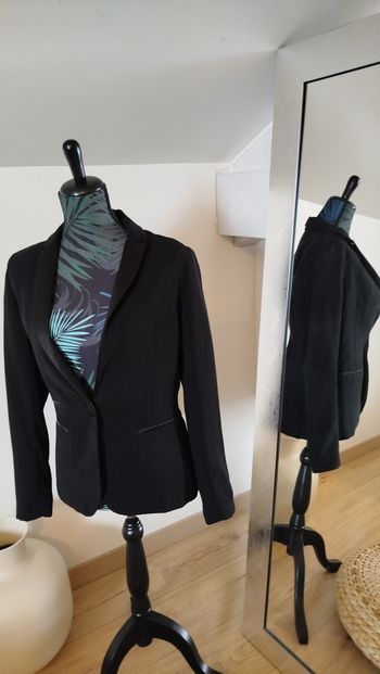 Veste blazer chic soirée noire Taille 1 36 / 38