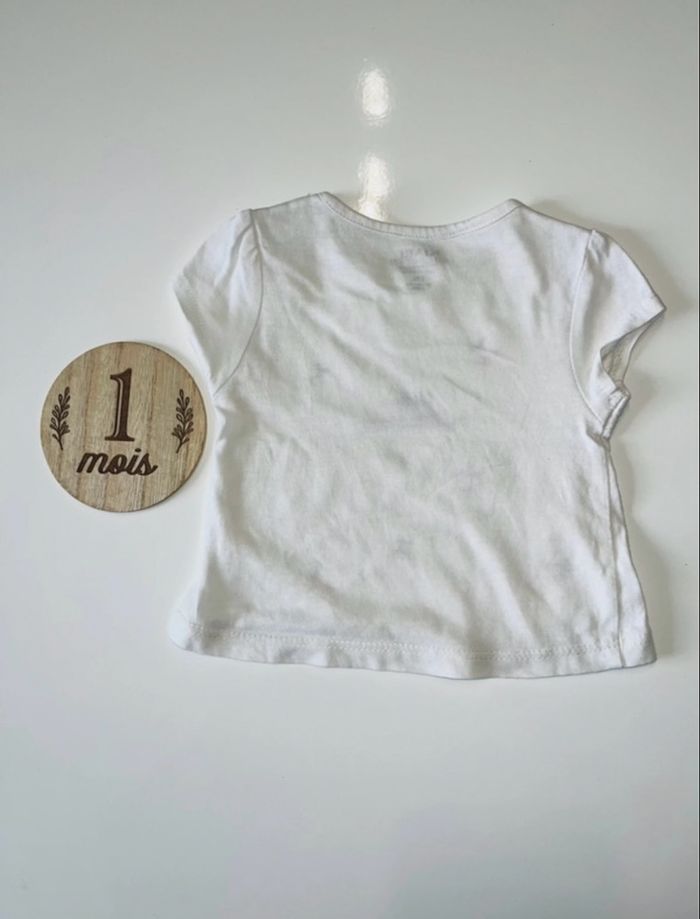 T-shirt 1 mois kiabi - photo numéro 2