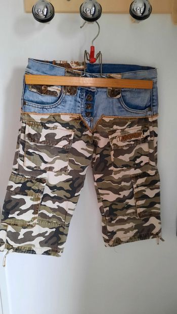Bermuda jean/treillis