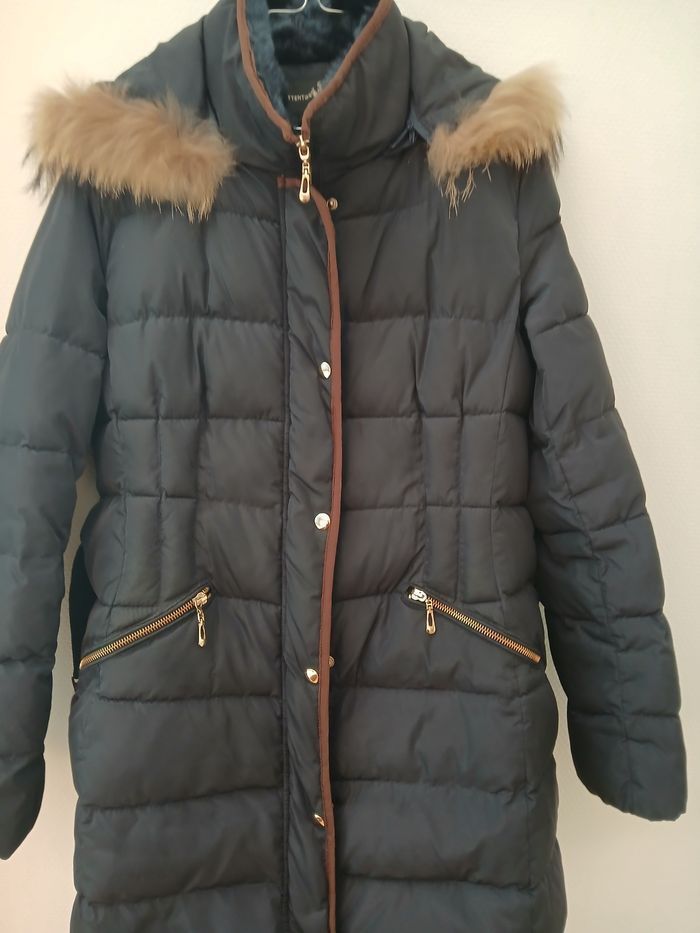 Doudoune mi-longue femme Attentif 40 - photo numéro 2