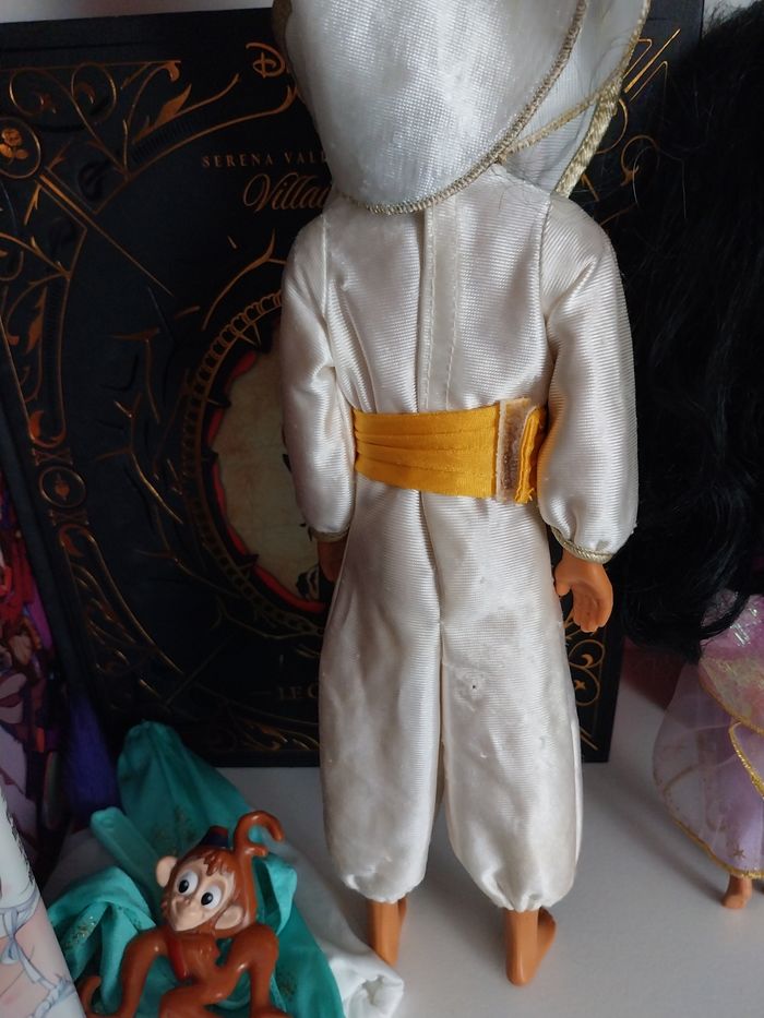 Poupées Jasmine Mattel 1991 Vintage et Aladdin Vintage 1991 Disney Mattel deux tenues Abu - photo numéro 9