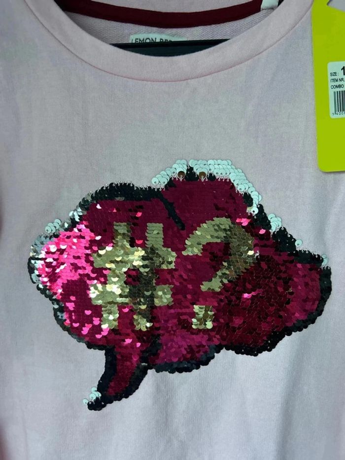 Pull fin rose message 12 ans - photo numéro 2