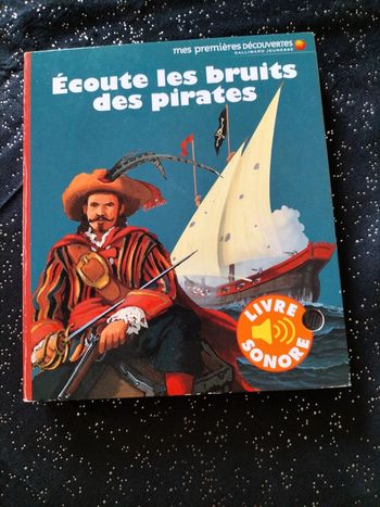 Livre sonore les bruits des pirates