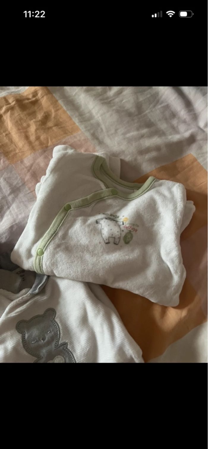 Lot pyjama naissance - photo numéro 3