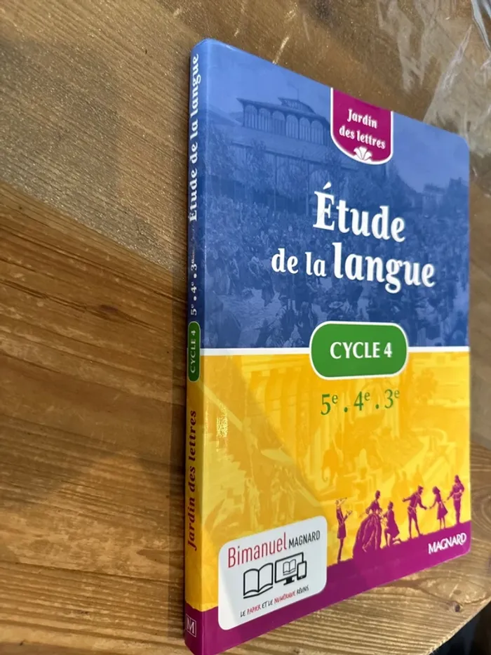 Livre étude de la langue 5e 4e 3e - photo numéro 2