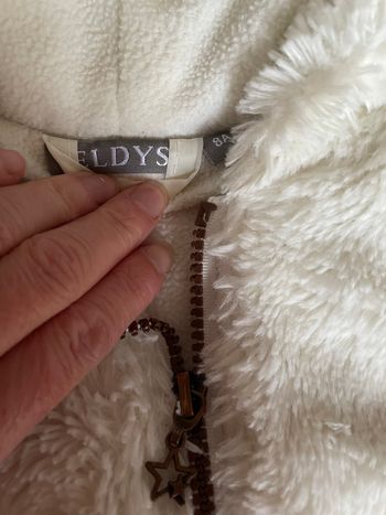 Veste fausse fourrure Eldys 8 ans