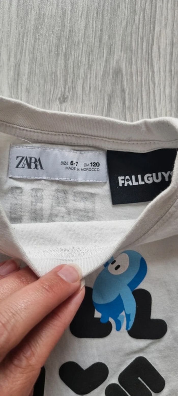 Tee-shirt MC FallGuys 120cm 6/7ans zara - photo numéro 3