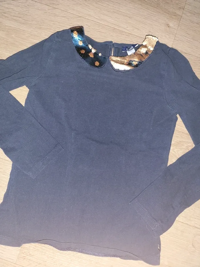 Pull fin manche longues 8 ans