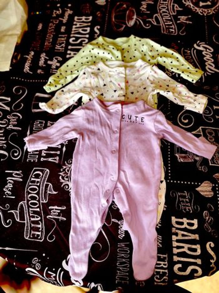 Lot 3 pyjama bébé