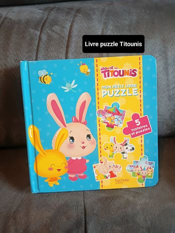 Livre puzzle Titounis 