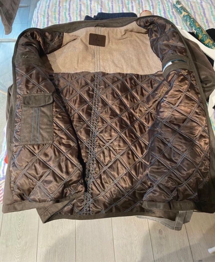 Blouson homme en suédine T56 - photo numéro 3