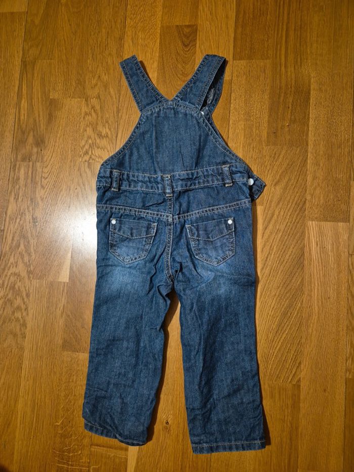 Salopette jeans taille 18 mois - photo numéro 3
