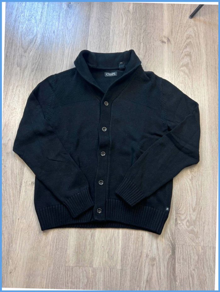 Gilet Chaps Noir Taille L - photo numéro 2