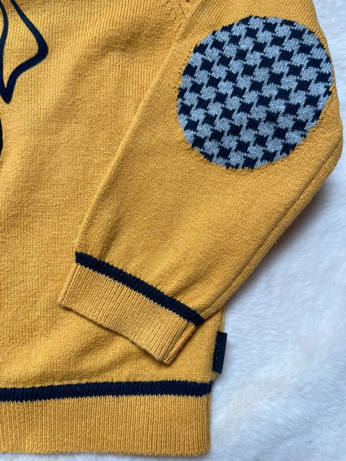 pull jaune motif chien Boboli - 2 ans - photo numéro 4