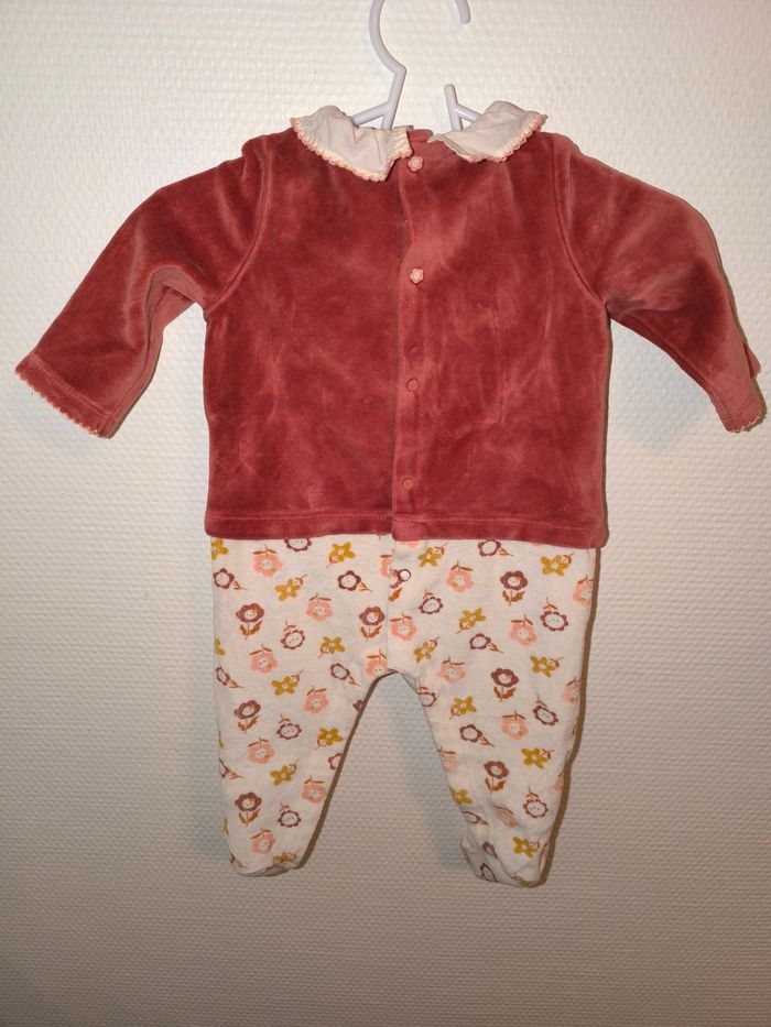 Pyjama velours sergent major 3 mois - photo numéro 4