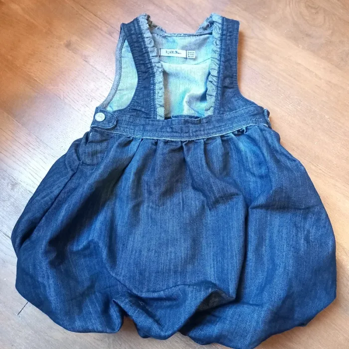 Robe boule en jean