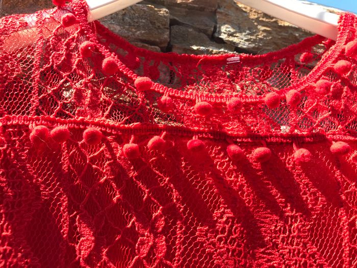 Tunique / robe en dentelle doublée - photo numéro 3