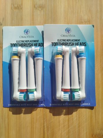 Brossettes compatibles Oral B x8