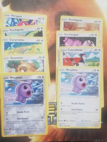 Lot cartes pokemon