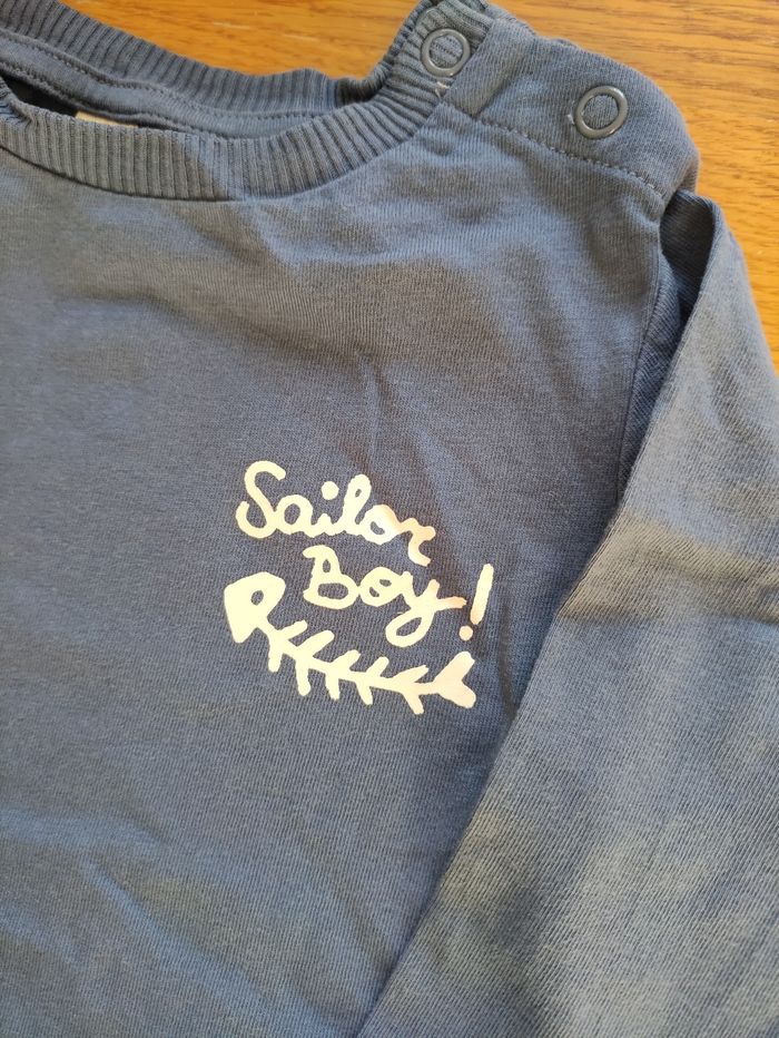 Lot de 2 t-shirts longues manches - photo numéro 3