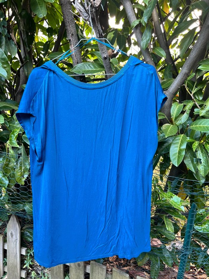 T-shirt MC bleu - photo numéro 3
