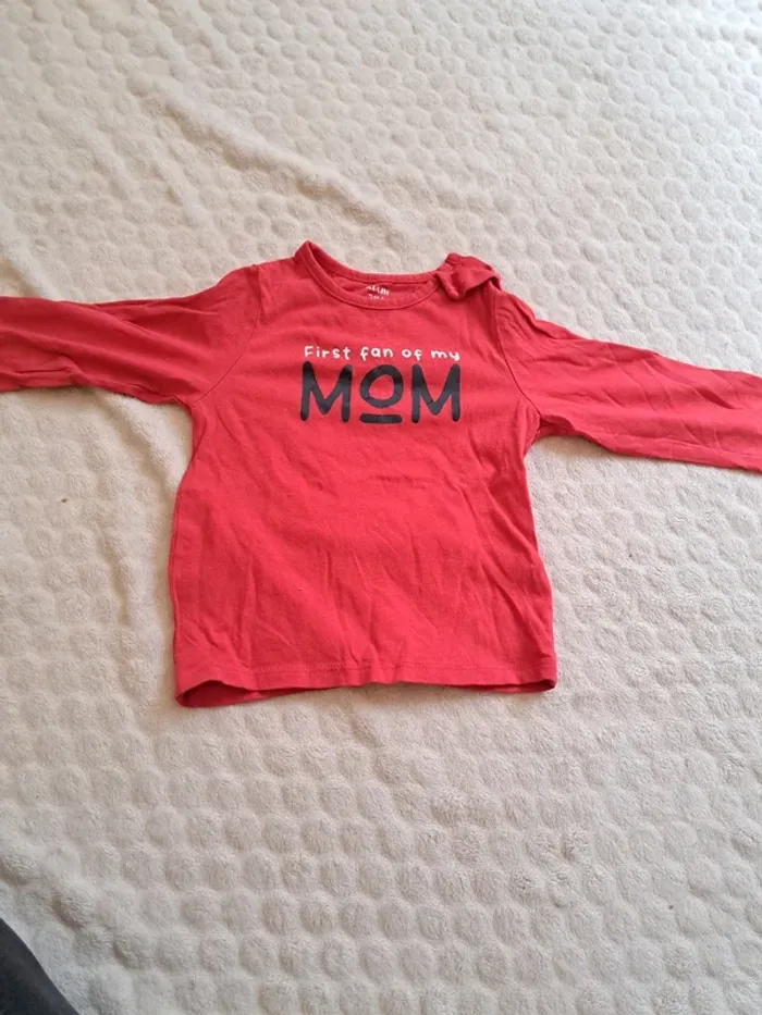 Lot de 2 hauts bébé garçon – 24 mois – manches longues – Kiabi - photo numéro 3