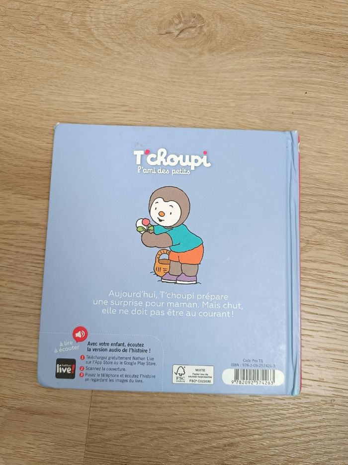Livre T'choupi fait une surprise à maman - photo numéro 2