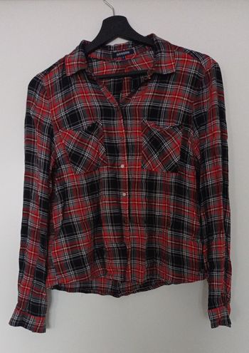 Chemise à carreaux  femme S