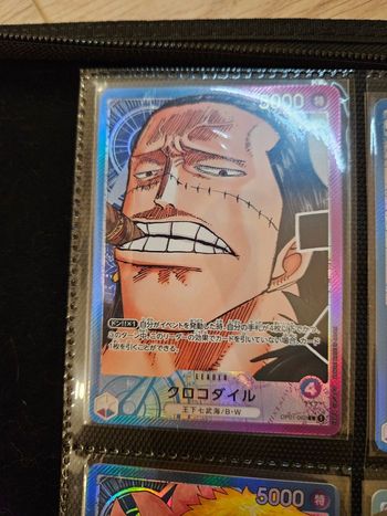 Crocodile leader jap one piece tcg