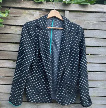 Veste élégante motif canard – Taille 34