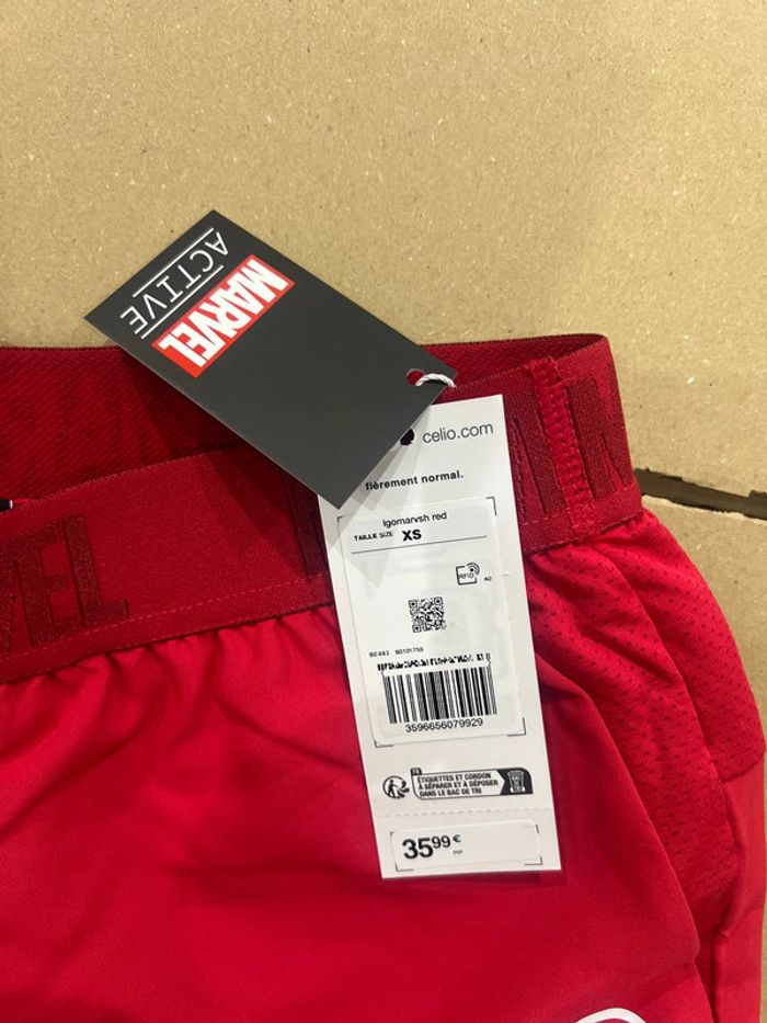 T-shirt - short Marvel collection XS - Mondial relay - photo numéro 7