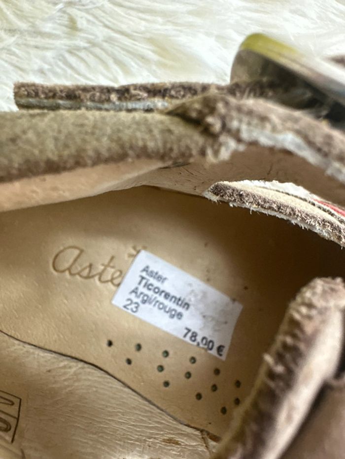 Paire de sandales Aster taille 23 - photo numéro 4
