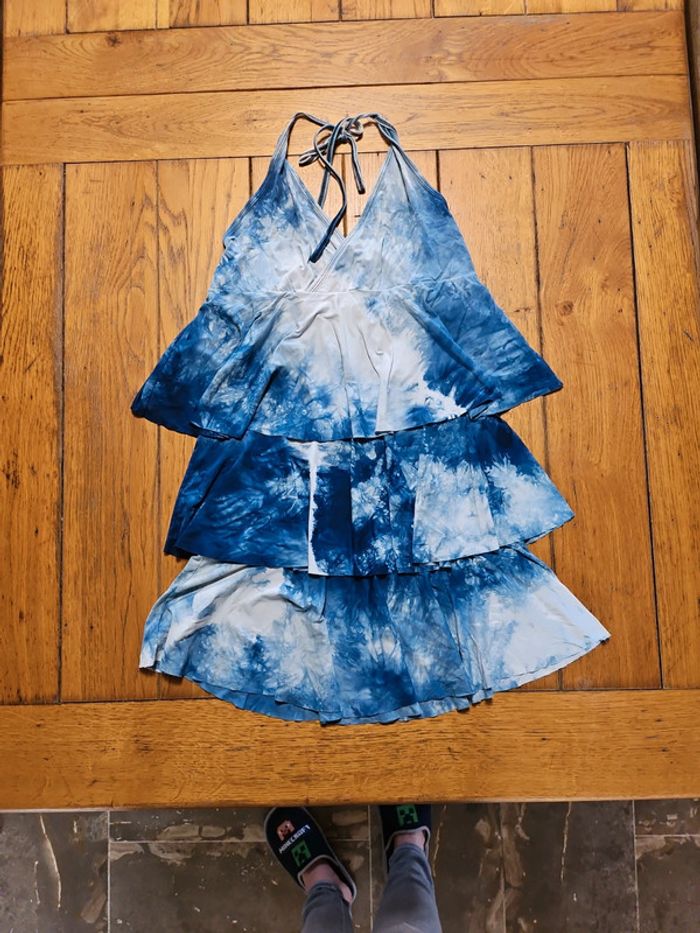 Top tunique à volants