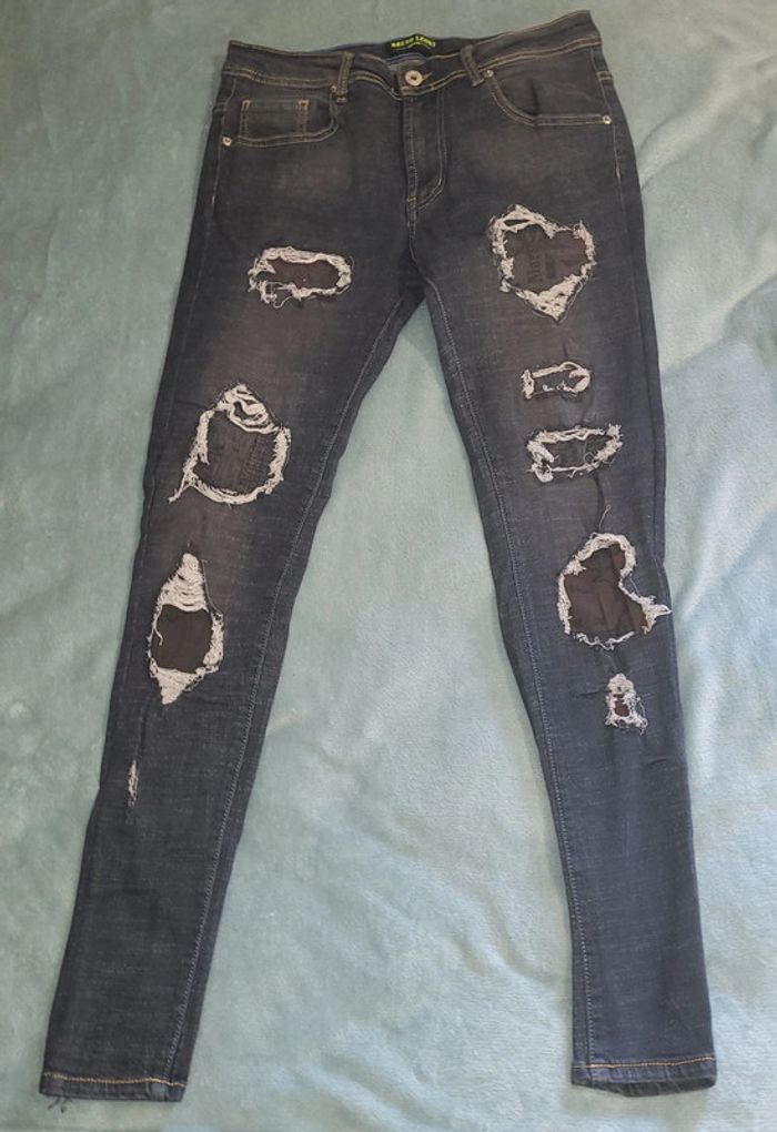 Jeans Vintage Y2K Fashion 👖Bruno Leoni - Taille unique